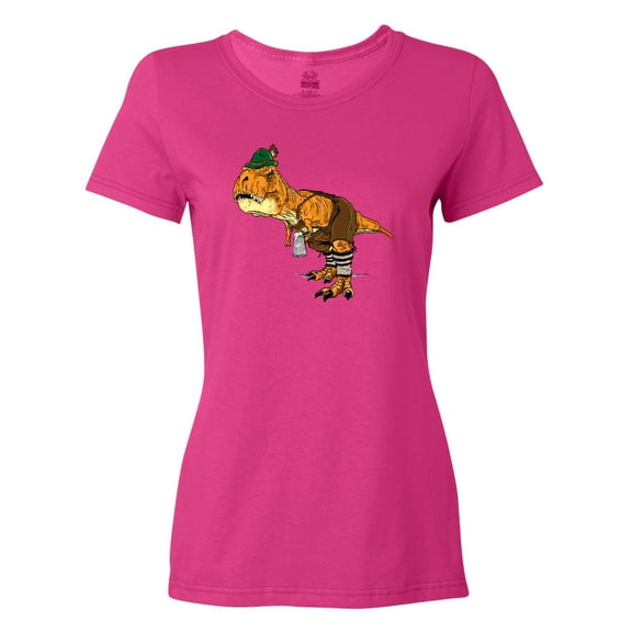 Inktastic T-Rex King of Oktoberfest Women's T-Shirt