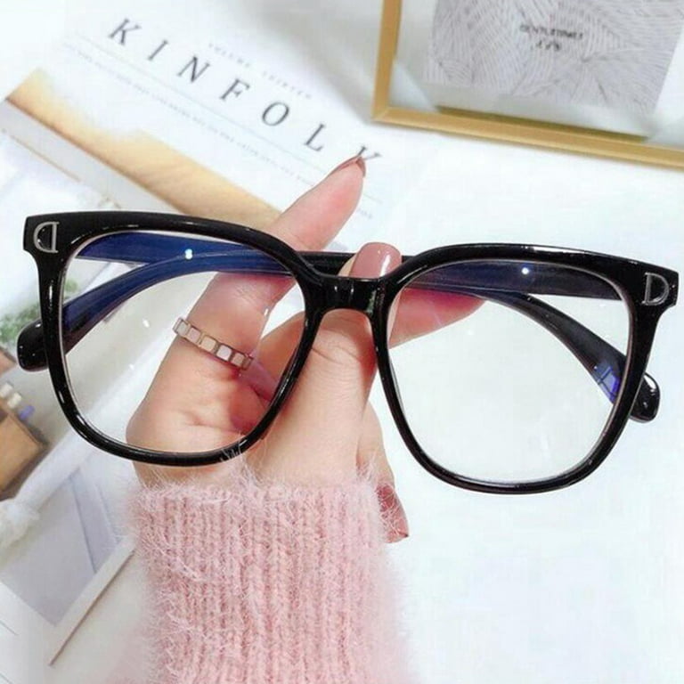 Blue Light Blocking Glasses Cute Anti Eye Strain Fashion Frame Glasses For  Reading Play Computer