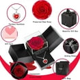 thumbnail image 4 of Top-keivon Preserved Real Rose with Necklace, Birthday/Christmas Gifts for Women,for Mom/Grandma/Wife/Girlfriend,Christmas Day/Mother's Day/Valentine's Day, 4 of 17