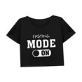 thumbnail image 4 of Top corto para mujer, ropa de verano, camisa clásica con cuello redondo para playa, oficina, mujer XL, 4 of 7