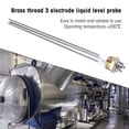 thumbnail image 4 of Boiler Water Level Probe, PTFE Brass Stainless Steel Easy To Install Ceramic and Metal Water Level Electrode Probe  for Industrial Use, 4 of 7