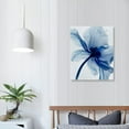 thumbnail image 4 of JEUXUS  Blue Abstract Flowers  Canvas Prints Wall Art Modern Pictures Artwork for Living Room Bedroom and Home Decorations 16x20 in, 4 of 5