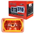 thumbnail image 2 of Oracle Lighting Pre-Installed 4X6" H4651/H4656 Sealed Beam Halo - Amber, 2 of 3