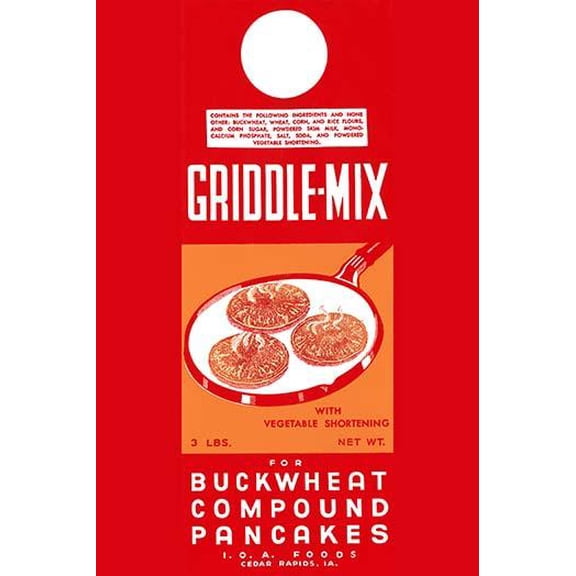 Griddle - Mix-Fine Art Canvas Print (20" x 30")