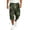 Green, variant on LTTVQM Camouflage 3/4 Length Cargo Pants for Men 2026 Mixed Tone Camo Multi Pocket Relaxed Fit Casual Walking Capri Trousers Blue L