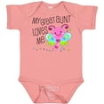 thumbnail image 3 of Inktastic My Great Aunt Loves Me- cute dragonfly Boys or Girls Baby Bodysuit, 3 of 5