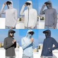 thumbnail image 3 of Upf 50+ Uv Couple Sun Protection Clothing Zip Up Sweatshirt, 3 of 3