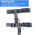 thumbnail image 7 of Unique Bargains Cat Harness and Leash Set Escape Proof for Cats Gray, 7 of 7
