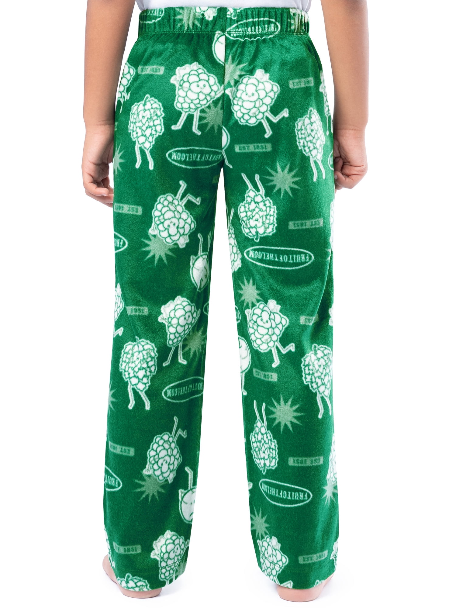 Fruit of the Loom Boy's Sleep Pajama Fleece Pant, Sizes 4-16