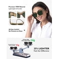 thumbnail image 4 of Polarized Fit Over Sunglasses for Men Women, UV400 Over Glasses Sunglasses, Lightweight 24g TR90 Oversize Fitover for Driving Fishing, 4 of 7