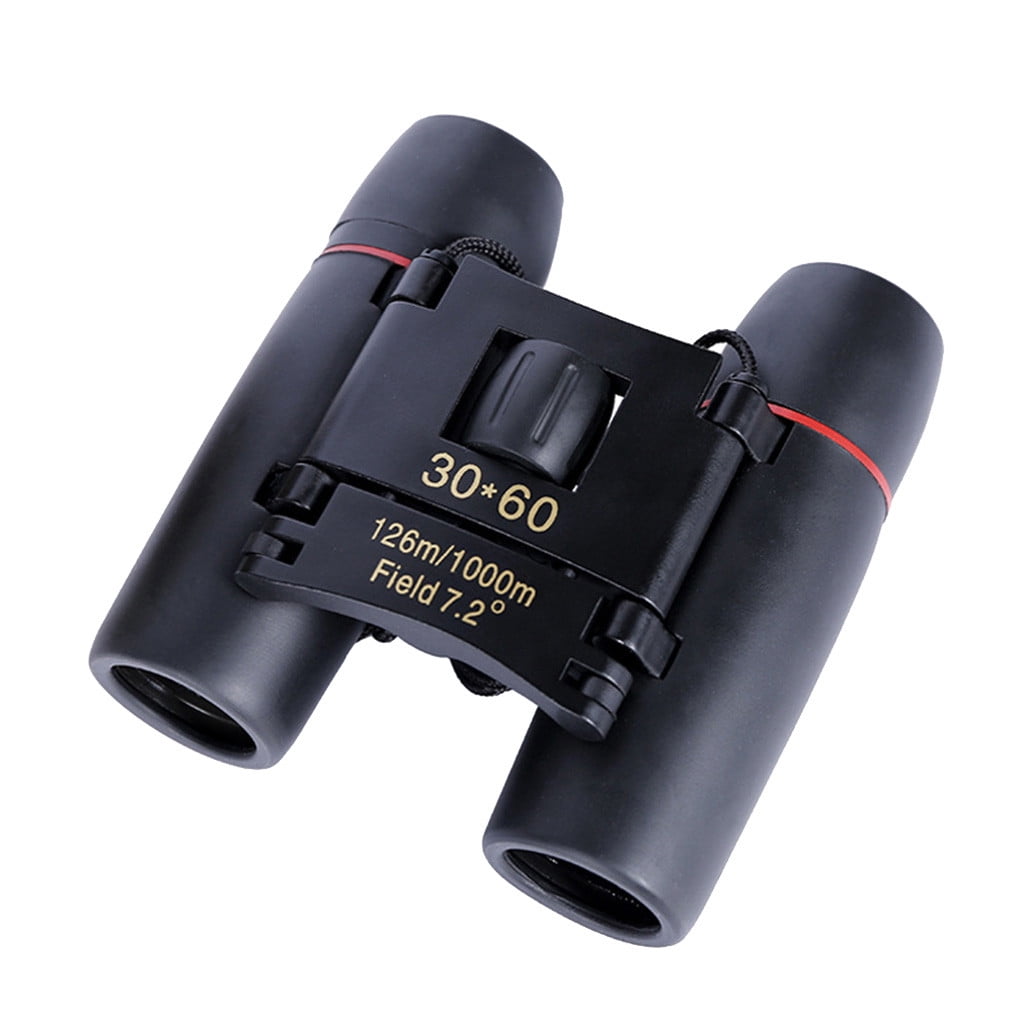 Telescope Gift, 30x60 Portable Mini Binoculars, Wide View Angle Folding Binoculars Telescope for Outdoor Bird Watching Camping Hiking Traveling