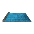 thumbnail image 2 of Ahgly Company Indoor Square Oriental Light Blue Industrial Area Rugs, 3' Square, 2 of 4