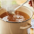 thumbnail image 2 of Rachael Ray Enamel-on-Steel 12 Qt Induction Stockpot with Lid, Almond, 2 of 10