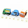 thumbnail image 3 of BESTSKY Construction Vehicles Toys for Baby Kids 1 2 3 Years Old Boys Child Friction Powered Pull Back and Go Mini Vehicles for Kids Party Supplies Birthday Christmas Gifts Toys, 3 of 7