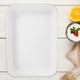 thumbnail image 5 of ELAYARD Multifunctional Enamel Storage Tray White Heat Resistant Wear Resistant for Kitchen, 5 of 8