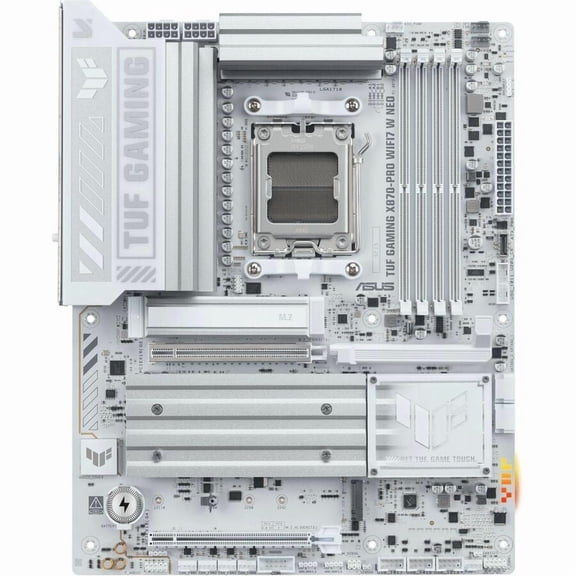 TUF X870-PRO WIFI7 W NEO Gaming Desktop Motherboard, AMD X870 Chipset, Socket AM5, ATX