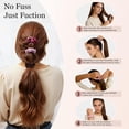 thumbnail image 7 of -Petite Satin Scrunchies for Women - 8 count Blush Small Hair Ties - Soft Silk-Like Mini Hair Bands, No Crease, Frizz-, Gentle  Hair,  for Daily Wear & Sleep, 7 of 7