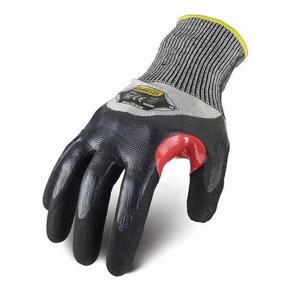 Knit Gloves, Cut Level A7 ,Nitrile ,Sandy ,XS ( 6 ) 1 PR