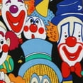 thumbnail image 2 of Big Clowns Allover Necktie Mens Tie, 2 of 3