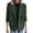 Army Green, variant on Winter Wool Coat Women's Blazer Coat Short Tunic Peacoat Lapel Outerwear Double Breasted Overcoat Office Dressy Outwear Fleece Trench Coats(Black,XXXL)