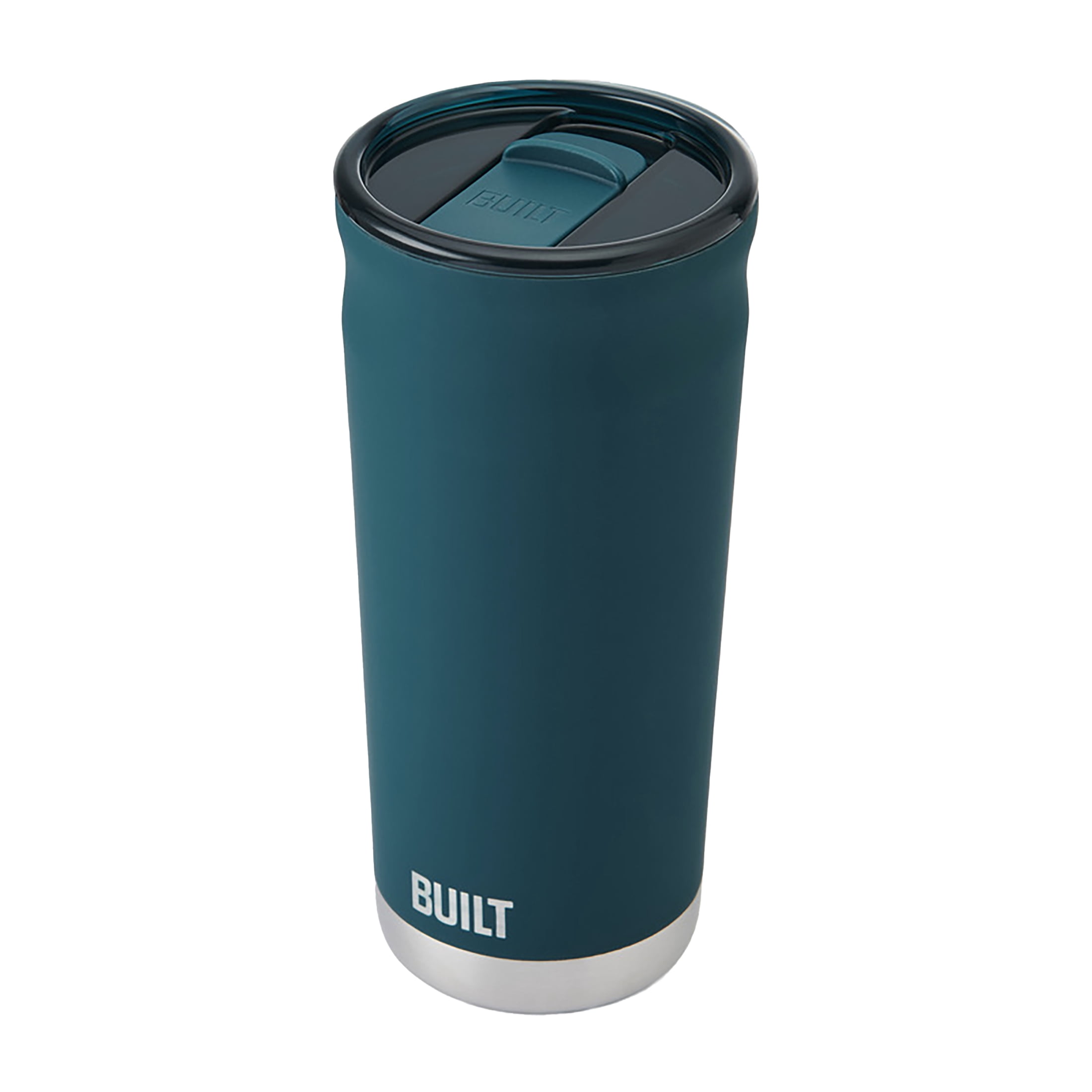 BUILT Torrent 20 oz Double-Wall Insulated Stainless Steel Tumbler Water Bottle, Teal