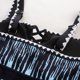 thumbnail image 4 of Traje de baño Tankini Kate Kasin Tummy Control de 2 piezas azul claro L, 4 of 7