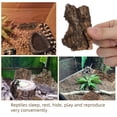thumbnail image 2 of 10 piezas de decoración de corteza de reptil, plataforma de tortuga, plataforma de corteza de reptil, suministro de escalada de serpiente para terrario, 2 of 8