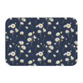 thumbnail image 7 of Cauagu Daisies Flowers Print Front Door Mat for Indoor Entrance 16x24 Inche,Absorbent Doormat Washable Carpet for Bathroom/Garage/Kitchen/Entry/Back, 7 of 7