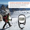 thumbnail image 2 of Soidarity Podómetro de mosquetón Podómetro 3D Negro con CR3032 260mAh Podómetro de inducción 3D Conteo de pasos Fitness Distancia a pie Escalada Soidarity OD007053-00, 2 of 6