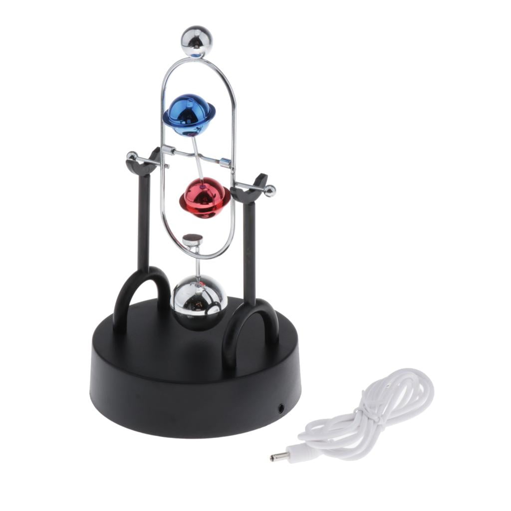 Home Desk Ornament Perpetual Motion Drehendes Gadget Science Toy Kids Geschenk 