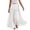 White, variant on Women's Maxi Skirts Summer Boho High Waisted Tiered Flowy Beach Long Skirt | Summer Maxi Skirts for Women 2026 Fashion Boho Trendy A Line Skirts Soft Lightweight Cotton Linen Skirt