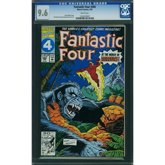 Fantastic Four #360 - CGC 9.6 Comic Book