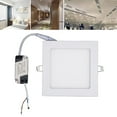thumbnail image 4 of Empotrable Downlight Luz de techo Alto brillo Cocina Sala de estar Oficina 6W 6500K Zulema techos downlight, 4 of 8