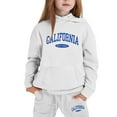 thumbnail image 4 of Jamsmile Toddler Girls Outfits Sets 2 Pieces Sweatsuits Graphic Pullover Hoodies Tops And Sweatpants Tracksuit Sets, 4 of 4