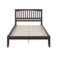 thumbnail image 4 of Mission Queen Solid Wood Platform Bed in Espresso, 4 of 6