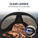 thumbnail image 3 of Gafas para Perro PETLESO para Razas Grandes a Prueba de Viento y UV con Lentes Transparentes, 3 of 8