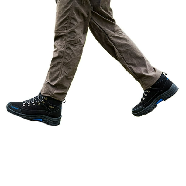 Botas Trekking Deporte Al Aire Libre Senderismo Hombres Impermeable Otoño Invierno Cálido