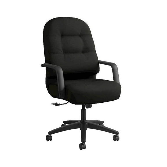 HON® CHAIR,EXEC,LEATHER,BK H2091.H.SR11.T