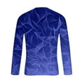 thumbnail image 4 of VgaVtl Men Long Sleeve Shirts for Men Muscle Blue Mens Plus Size T Shirts Graphic Layering Regular Casual Workout Shirts,4XL, 4 of 5