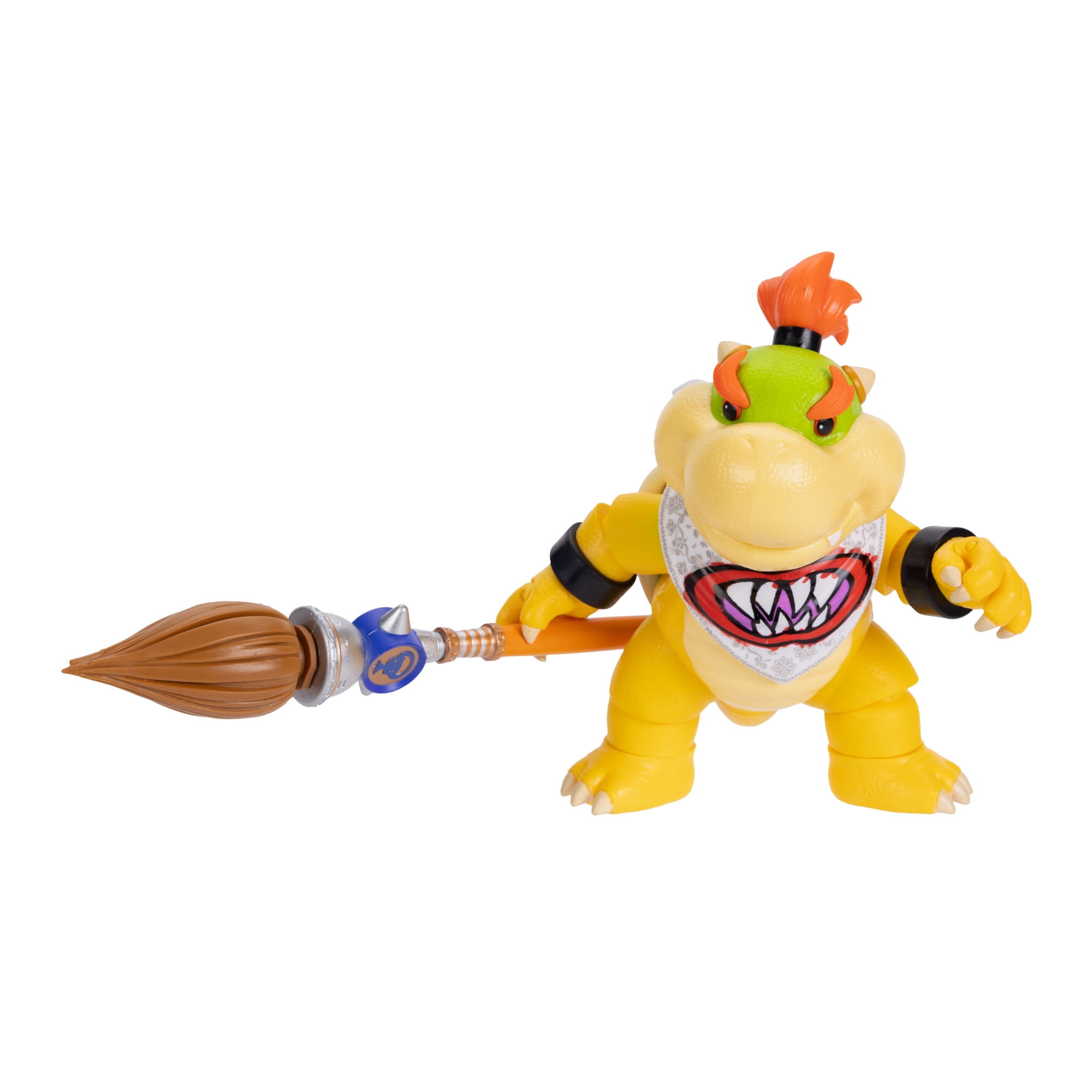 The Super Mario Galaxy Movie - 5 inch Action Figure Series – Bowser Jr. Figure with Paint Brush Accessory