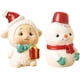 thumbnail image 1 of Regalo navideño de resina, decoraciones navideñas para mesa de invierno en interiores y exhibición o alféizar de ventana, 1 of 5