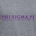 thumbnail image 3 of CafePress - Phi Sigma Pi Purple Wordmark T Shirt - Women's V-Neck Dark T-Shirt, 3 of 4