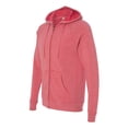 thumbnail image 2 of Fleece Unisex Special Blend Raglan Hooded Full-Zip Sweatshirt, 2 of 5