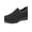 Black, variant on Women's Orthopedic Arch Support Wide Width Slip On Walking Shoes,Lightweight Breathable Non-Slip EVA Outsole Tennis Sneakers