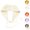 White, variant on HAJWOH Women Crochet Headbands Boho Knitted Floral Elastic Hairband Vintage Head Wrap Hair Accessories