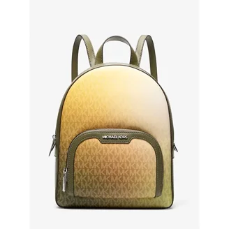 Michael Kors Kenly Leather Medium Backpack Bookbag (Pearl  display picture 1
