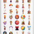 thumbnail image 4 of 35pcs-50pcs Adorable Animal Stickers Funny Clown Stickers Colorful Carnival Stickers for Luggage Laptop Suitcase, 4 of 9