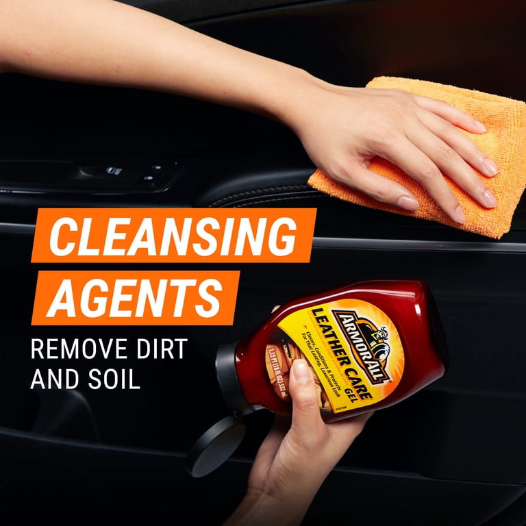 Armor All, Leather Care Gel Cleaner and Protectant, 18 fl oz