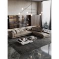 thumbnail image 3 of Customized Italian minimalist sofa Italian high-end grand villa large living room modern luxury leather sofa My Lux Decor Round, 3 of 19