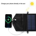 thumbnail image 4 of Cargador de panel solar portátil, bolsa de carga solar USB de 20 W para acampar, caminar y actividades al aire libre, 4 of 4
